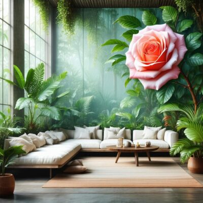 Como a Rosa Amazônica Valoriza o Design de Interiores