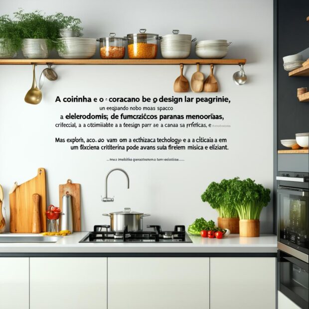 Dicas de Eletrodomésticos para Cozinhas com Design Inteligente