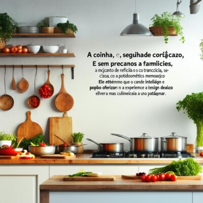 Transforme sua Cozinha com Eletrodomésticos e Design Inteligente